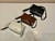 Prada 2VD061 Black Brushed Leather Mini-bag With Shoulder Strap Brown