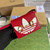 Adidas x Gucci card case with Horsebit 702248 Off-white and red leather