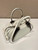 Prada 1BA366 Small brushed leather Prada Supernova handbag White
