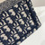 Dior Book Tote M1296 Medium Ecru and Blue Dior Oblique Embroidery