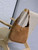 YSL 713938 LE 5 A 7 Supple Small In Suede Brown