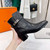 Hermes H222091Z 02355 Frenchie 50 ankle boot Black