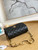 Chanel AS3378 MINI Flap Bag Lambskin Black