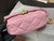 Chanel AS3205 Mini Flap bag lambskin gold Pink