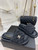 Chanel Women's Shoes Rhombus Velcro Slippers C91280