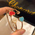 Chopard HAPPY HEARTS Barcelet 857482-5700 Rose Gold Red Stone