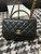 Chanel A68113 Woc Wallet on Chain With Handle Black Shiny Crumpled Calfskin