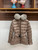 Moncler H20931A Women's Badyf Short Down Jacket Camel 88626