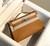 Hermes Kelly Pouchette Swift Leather clutch bag Silver H230264