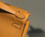 Hermes Kelly Pouchette Swift Leather clutch bag Silver H230264