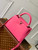 LV N81523 Louis Vuitton Capucines BB Handbag Plum