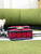 Chanel AS3652 Small Flap Bag with Top Handle Cotton & Wool Tweed & Gold-Tone Metal Black and Red