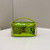 Fendi 8BS017 Mini Baguette Acid green sequin and leather bag 8601s