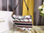 Dior M0455 Saddle Bag With Strap White Cross-Stitch Embroidery