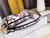 Dior M0455 Saddle Bag With Strap White Cross-Stitch Embroidery