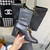 Chanel Women's Shoes Classcal Chain Hight Boots 190801