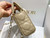Dior S0910 Micro Lady D-joy Bag Sand Colored Cannage Lambskin