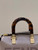 Fendi 8BS067 By The Way Mini Small Boston bag in mint Gray leather