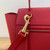 Celine 189103 Mini Belt Bag In Grained Calfskin 189153 Red