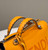 Fendi 8BL146 By The Way Medium Orange leather Boston bag