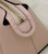 Fendi 8BS067 By The Way Mini Small Boston bag in mint Pink leather