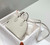 Hermes 316419 Bolide 1923 Mini Leather Bag pearl Gray H900967