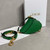 Dior S5685 Micro Saddle Bag With Strap Scarlet Green Goatskin