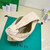 Bottega Veneta BV 690225 Teen Jodie intrecciato suede shoulder bag Beige
