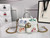 Gucci â€?47260 GG Marmont Mini Top Handle Bag White and printer - luxibagsmall