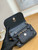 Chanel A81215 Mini messenger bag with Handle Black
