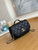 Chanel A81215 Mini messenger bag with Handle Black