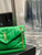 YSL 577476 Saint Laurent Puffer Small In Nappa Leather Fruit green
