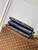 LV M21353 Louis Vuitton Coussin PM Handbag Navy Blue
