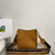 Prada 1BH191 Leather mini shoulder bag tan