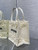 Dior M1265 Small Book Tote  Embroidery with 3D Macramé Effect M9620