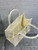 Dior M1265 Small Book Tote  Embroidery with 3D Macramé Effect M9620