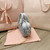 MiuMiu 5BP077 Matelassé nappa leather top-handle mini-bag Cornflower Blue