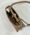 Fendi 8BN327 Peekaboo ISeeU Small Apricot interlace leather bag 80138M