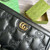Gucci 723784 GG Matelassé Zip-Around Wallet Black