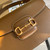 Gucci Horsebit 1955 shoulder bag 602204 Brown leather