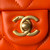 Chanel AS4861 Small Flap Bag Pearly Lambskin Imitation Pearls & Gold-Tone Metal Orange