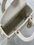 Dior M0565 Medium Lady Dior Bag  White Cannage Lambskin Gold