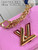 Louis Vuitton LV M21605 Twist PM Bag Epi Rose Red