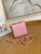 Chanel AP3020 Clutch with chain lambskin gold tone metal Pink