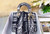 Dior M0565 Medium Lady D-Lite Black and White Toile de Jouy Embroidery M1021
