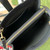 Gucci 727810 Jackie 1961 small natural grain tote in black leather