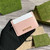 Gucci 773428 Card Case With Gucci Script Light pink