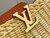 LV M11617 Louis Vuitton Capucines BB Handbag Straw Leather Beige Tan