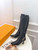 LV 1ACAKQ Louis Vuitton Women's Shoes Sparkle High Boots L75206