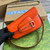 Gucci 774209 Gucci Horsebit 1955 Mini Shoulder Bag Orange